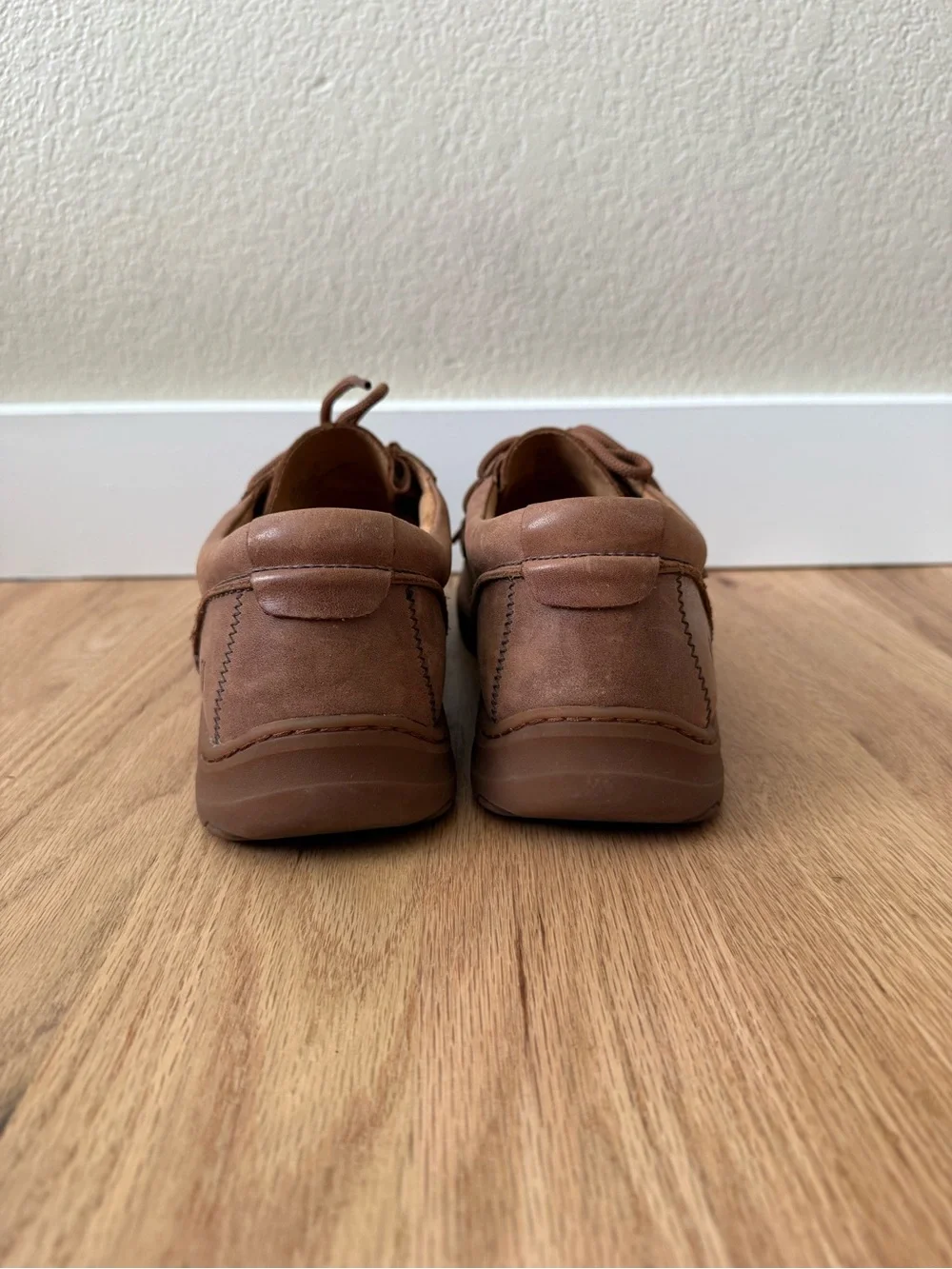 Born Samson Leather Brown Tan Oxford Men’s 11.5
